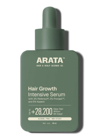ARATA Hair Growth Serum with 3% Redensy Supports Hair Growth Reduce Hair Thinning - 30ml