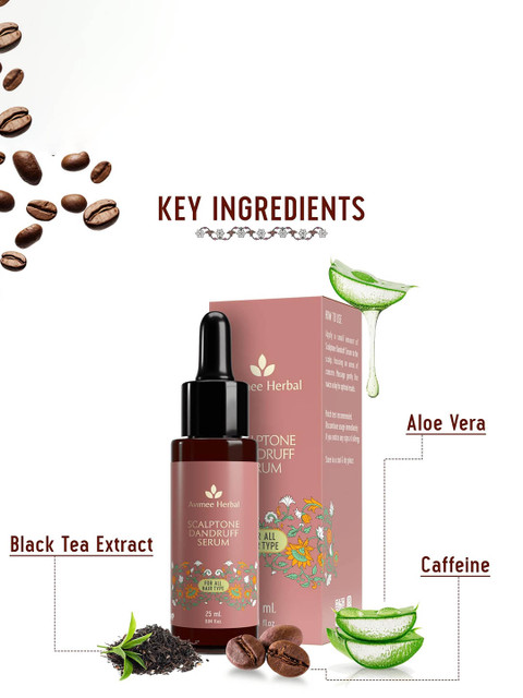 Avimee Herbal Scalptone Anti Dandruff Serum- 25ml 3 Avimee Herbal Scalptone Anti Dandruff Serum- 25ml