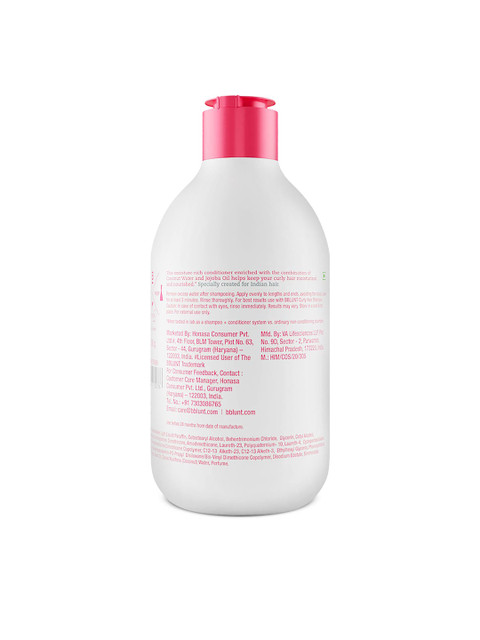 BBLUNT Curly Hair Conditioner with Coconut Water & Jojoba Oil - 250g 3 BBLUNT Curly Hair Conditioner with Coconut Water & Jojoba Oil - 250g