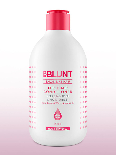 BBLUNT Curly Hair Conditioner with Coconut Water & Jojoba Oil - 250g 4 BBLUNT Curly Hair Conditioner with Coconut Water & Jojoba Oil - 250g