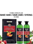 Beaute Blanc Set Of 2 Fruit Vinegar Hair Gel Color - 500 ml Each - Black