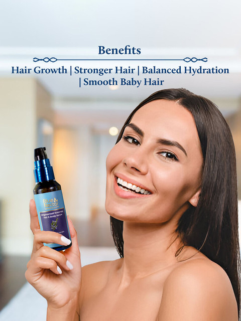 Blue Nectar Rosemary Plant Based Keratin Hair & Scalp Growth Serum - 50 ml 4 Blue Nectar Rosemary Plant Based Keratin Hair & Scalp Growth Serum - 50 ml