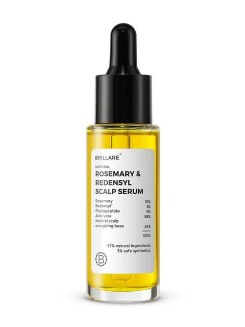 BRILLARE 10% Rosemary & 3% Redensyl Hair Growth Serum with 3% Phytopeptide - 30ML 6 BRILLARE 10% Rosemary & 3% Redensyl Hair Growth Serum with 3% Phytopeptide - 30ML