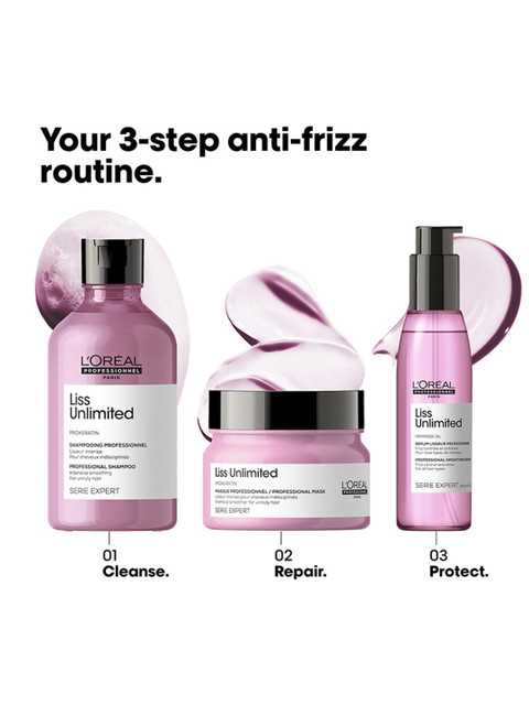 Buy LOreal Professionnel Liss Unlimited Mask For Frizzy Hair With Pro Keratin 250ml - - Personal Care for Unisex 5 Buy LOreal Professionnel Liss Unlimited Mask For Frizzy Hair With Pro Keratin 250ml - - Personal Care for Unisex