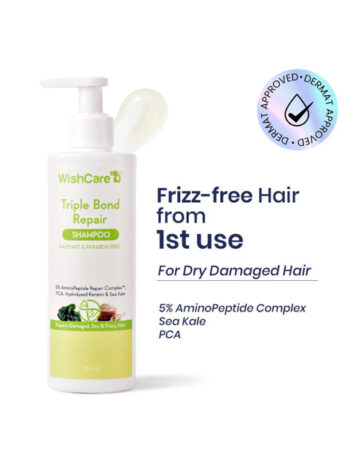 Buy WishCare Triple Bond Repair Shampoo 250ml - - Personal Care for Unisex