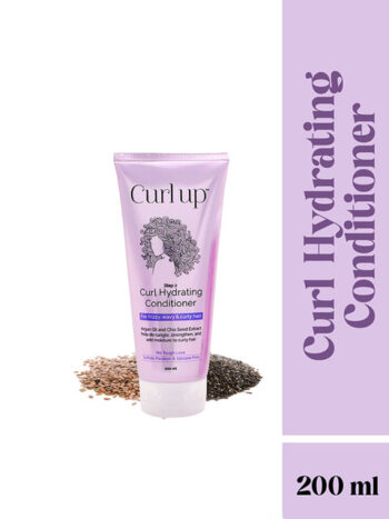 Curl up Argan Oil & Chia Seed Extract Curl Hydrating Conditioner - 200 ml