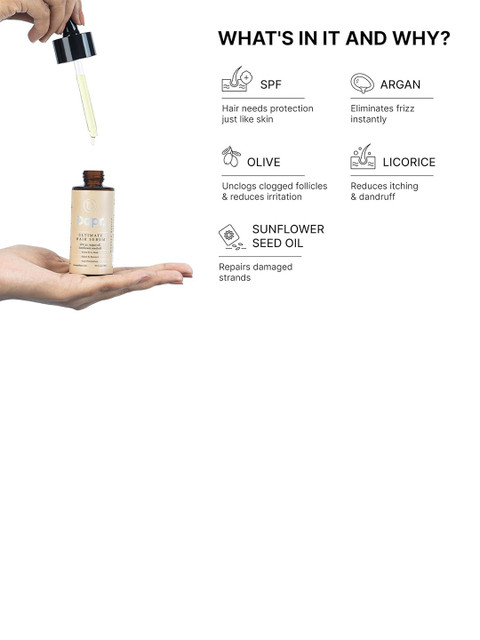 Dapr. Ultimate Hair Serum With Argan Oil - 50 ml 5 Dapr. Ultimate Hair Serum With Argan Oil - 50 ml