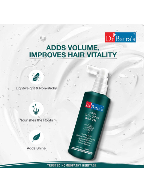 Dr. Batras Hair Vitalizing Serum Enriched With Natural Hops & Ginseng - 125 ml 3 Dr. Batras Hair Vitalizing Serum Enriched With Natural Hops & Ginseng - 125 ml
