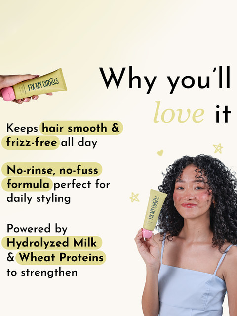 Fix My Curls Leave in Cream For Hair - 200 g 6 Fix My Curls Leave in Cream For Hair - 200 g