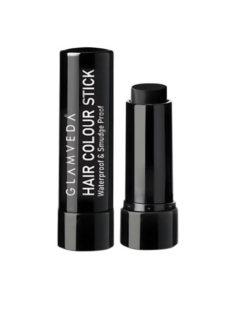 GLAMVEDA Natural Water Proof & Smudge Proof Hair Colour Touch-Up Stick - 4 g - Black 1 GLAMVEDA Natural Water Proof & Smudge Proof Hair Colour Touch-Up Stick - 4 g - Black