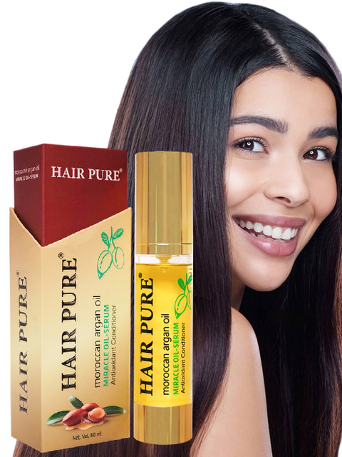 Hair Pure Moroccan Argan Oil Hair Serum For Deep Nourishment - 50 ml 3 Hair Pure Moroccan Argan Oil Hair Serum For Deep Nourishment - 50 ml