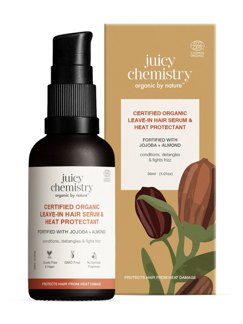 Juicy Chemistry Leave-in Hair Serum & Heat Protectant Fortified With Jojoba - 30ml 1 Juicy Chemistry Leave-in Hair Serum & Heat Protectant Fortified With Jojoba - 30ml