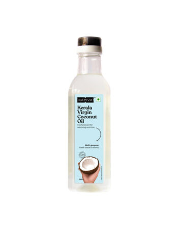Kapiva Cold-Pressed Extra Virgin Coconut Hair Oil - 500 ml