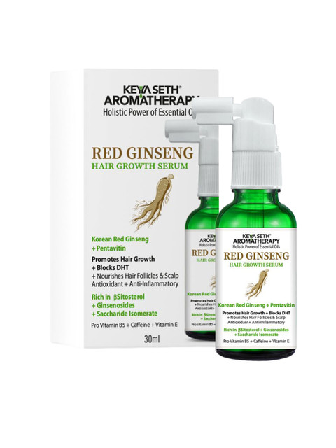 KEYA SETH AROMATHERAPY Korean Red Ginseng Hair Growth Serum-30ml 1 KEYA SETH AROMATHERAPY Korean Red Ginseng Hair Growth Serum-30ml