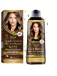 KOKILA Organics Hair Color Shampoo With Natural Extracts 400 ml - Dark Brown