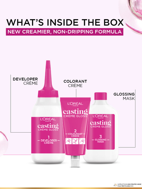 LOreal Paris Casting Creme Gloss With Glycolic Gloss Complex - Beige Blonde 731 5 LOreal Paris Casting Creme Gloss With Glycolic Gloss Complex - Beige Blonde 731