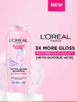LOreal Paris Glycolic Gloss Shampoo with Glycolic Acid for Dull & Porous Hair - 340 ml