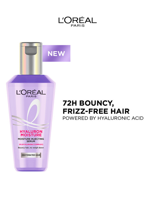 LOreal Paris Hyaluron Moisture Hair Serum With Hyaluronic Acid For Frizz-Free Hair - 80ml 1 LOreal Paris Hyaluron Moisture Hair Serum With Hyaluronic Acid For Frizz-Free Hair - 80ml