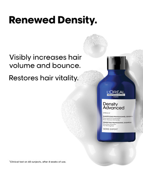 LOreal Professionnel Density Advanced Shampoo for Thinning Hair - Visibly Increases Volume 2 LOreal Professionnel Density Advanced Shampoo for Thinning Hair - Visibly Increases Volume