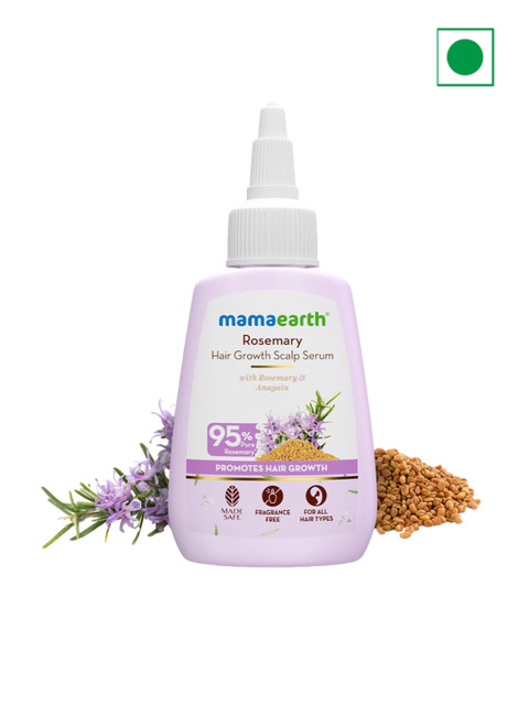 Mamaearth Hair Growth Scalp Serum With Pure Rosemary Anagain - 50ml 1 Mamaearth Hair Growth Scalp Serum With Pure Rosemary Anagain - 50ml