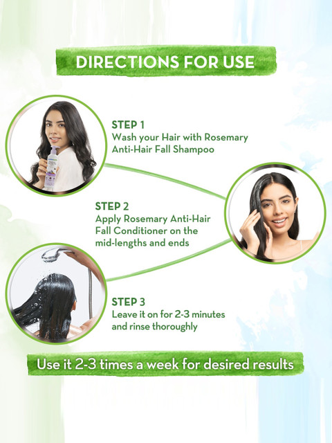 Mamaearth Rosemary Anti-Hair Fall Conditioner for Reducing Hair Loss & Breakage - 250 ml 3 Mamaearth Rosemary Anti-Hair Fall Conditioner for Reducing Hair Loss & Breakage - 250 ml