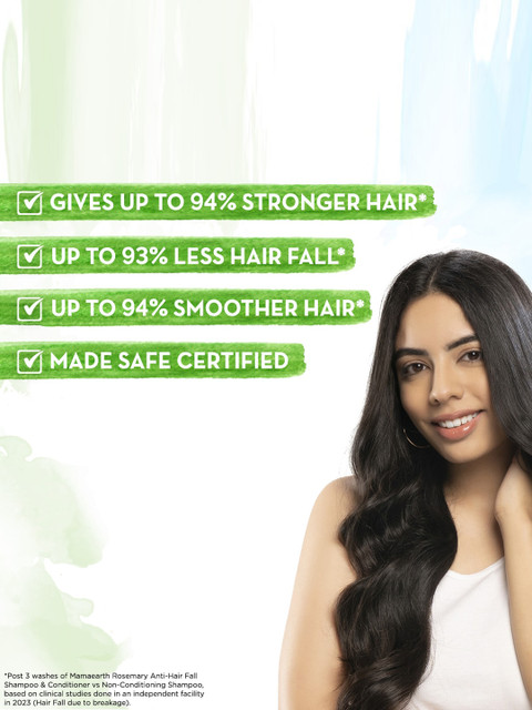 Mamaearth Rosemary Anti-Hair Fall Conditioner for Reducing Hair Loss & Breakage - 250 ml 4 Mamaearth Rosemary Anti-Hair Fall Conditioner for Reducing Hair Loss & Breakage - 250 ml