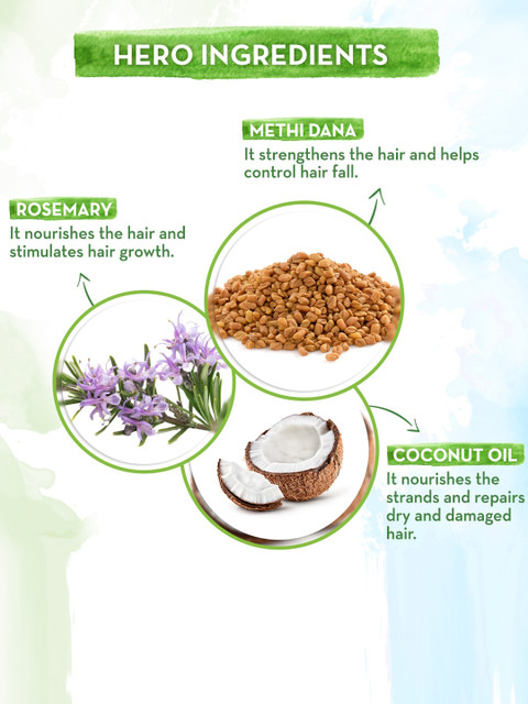 Mamaearth Rosemary Anti-Hair Fall Conditioner for Reducing Hair Loss & Breakage - 250 ml 6 Mamaearth Rosemary Anti-Hair Fall Conditioner for Reducing Hair Loss & Breakage - 250 ml