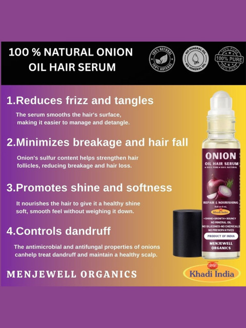 Menjewell ORGANICS 100% Natural Pumpkin Seed Hair Serum For Hair Growth 8 ml 6 Menjewell ORGANICS 100% Natural Pumpkin Seed Hair Serum For Hair Growth 8 ml