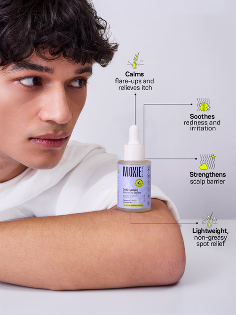 MOXIE BEAUTY Daily Calming Leave-On Serum Treatment for Itchy Scalp - 30 ml 3 MOXIE BEAUTY Daily Calming Leave-On Serum Treatment for Itchy Scalp - 30 ml