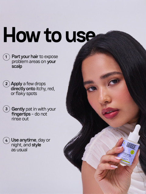 MOXIE BEAUTY Daily Calming Leave-On Serum Treatment for Itchy Scalp - 30 ml 4 MOXIE BEAUTY Daily Calming Leave-On Serum Treatment for Itchy Scalp - 30 ml