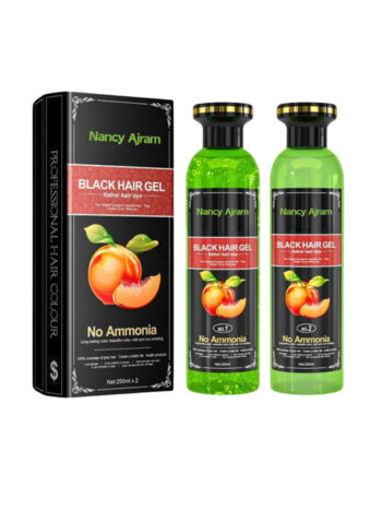 NANCY AJRAM Set Of 2 Long Lasting Hair Dye - 250 ml Each - Black