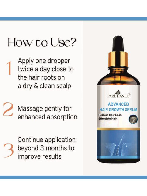 Park Daniel Advanced Set Of 2 Hair Growth Serum For Strengthening & Hair Loss - 30 ml Each 5 Park Daniel Advanced Set Of 2 Hair Growth Serum For Strengthening & Hair Loss - 30 ml Each