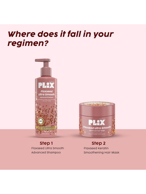 PLIX THE PLANT FIX Flaxseed Ultra Smooth Advanced Hair Mask - 200 g 4 PLIX THE PLANT FIX Flaxseed Ultra Smooth Advanced Hair Mask - 200 g