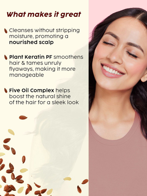 PLIX THE PLANT FIX Flaxseed Ultra-Smooth Advanced Shampoo - 200ml 5 PLIX THE PLANT FIX Flaxseed Ultra-Smooth Advanced Shampoo - 200ml