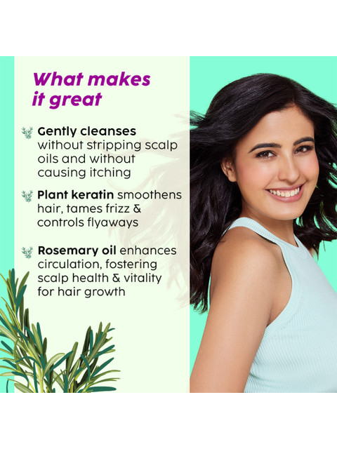 PLIX THE PLANT FIX Rosemary Anti Hairfall Advanced Shampoo- 600ml 3 PLIX THE PLANT FIX Rosemary Anti Hairfall Advanced Shampoo- 600ml