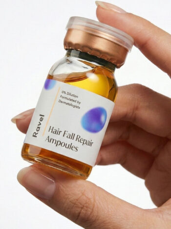 Ravel Set Of 8 Anti-Hair Fall Scalp Vials Ampoules - 40 ml Each