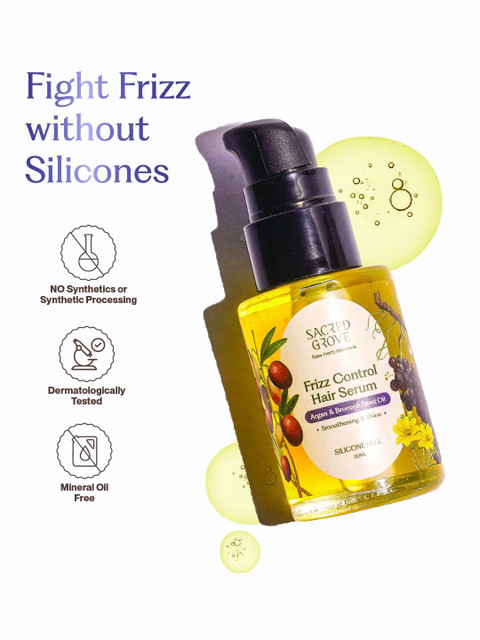 SACRED GROVE Frizz Control Hair Serum - 30 ml 3 SACRED GROVE Frizz Control Hair Serum - 30 ml