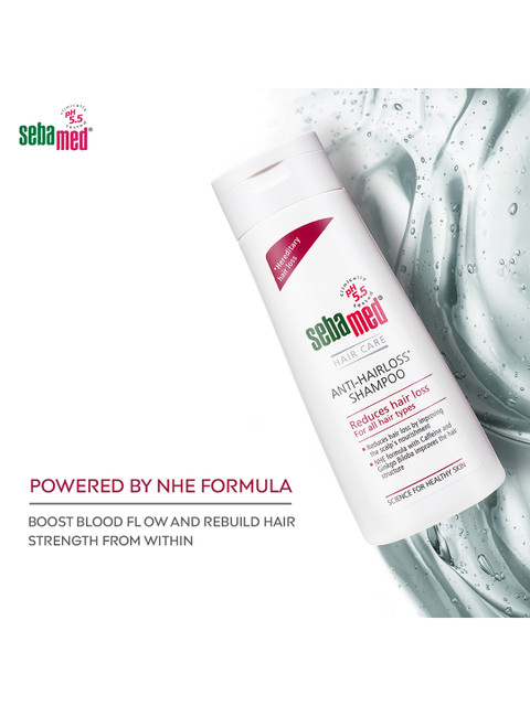 Sebamed Anti-Hairloss Shampoo - pH 5.5 - NHE Formula - Hair Loss Control - 200ml 2 Sebamed Anti-Hairloss Shampoo - pH 5.5 - NHE Formula - Hair Loss Control - 200ml