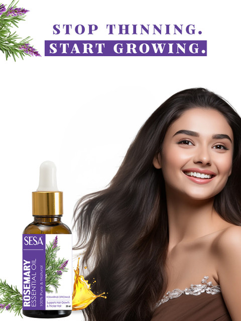 Sesa Rosemary Essential Oil - 30ml 2 Sesa Rosemary Essential Oil - 30ml