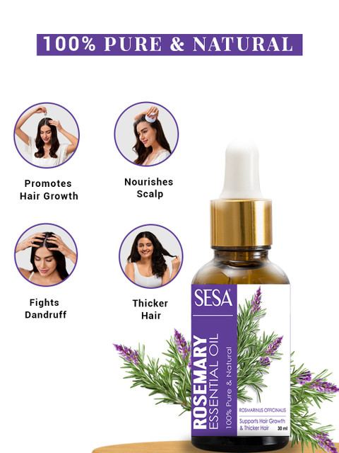 Sesa Rosemary Essential Oil - 30ml 3 Sesa Rosemary Essential Oil - 30ml