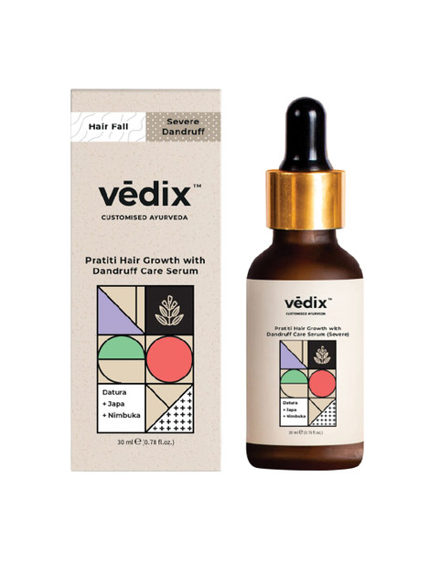 VEDIX Ayurvedic Pratiti Hair Growth with Dandruff Care Serum 1 VEDIX Ayurvedic Pratiti Hair Growth with Dandruff Care Serum