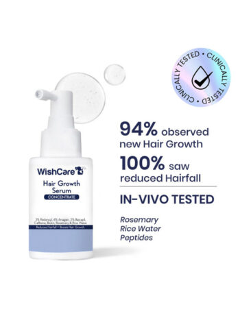 WishCare Rosemary & Rice Water Hair Growth Serum - 20 ml