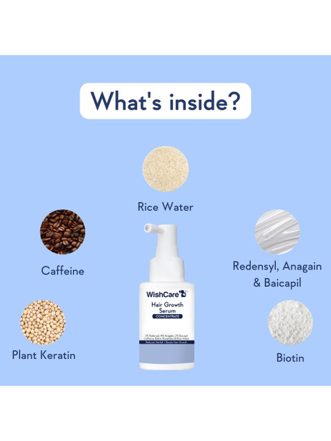 WishCare Rosemary & Rice Water Hair Growth Serum - 20 ml 5 WishCare Rosemary & Rice Water Hair Growth Serum - 20 ml